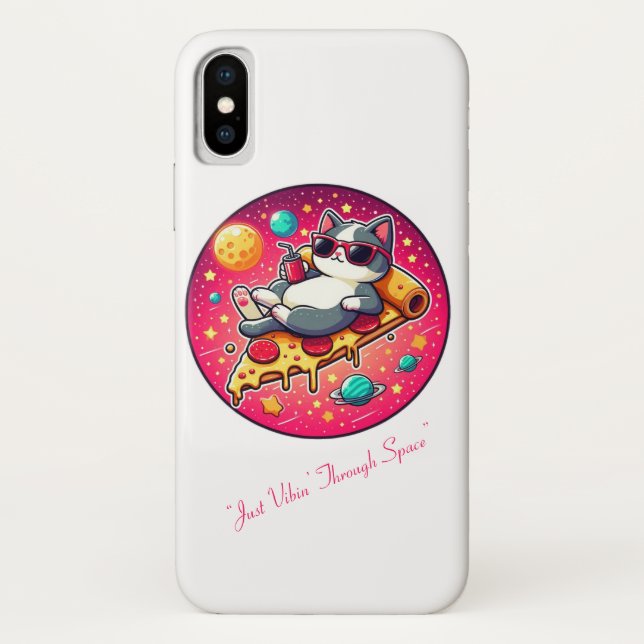 Capa Para iPhone, Case-Mate “Só Vibrações Pelo Espaço” (Verso)