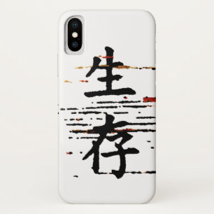 Capa Para iPhone Da Case-Mate "Sobrevivência" em língua asiática