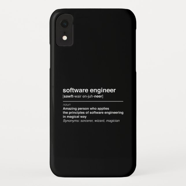 Capa Para iPhone, Case-Mate Software Engineer (Verso)