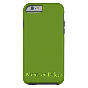 Capa Tough Para iPhone 6 Solid Avocado Green Personalizado