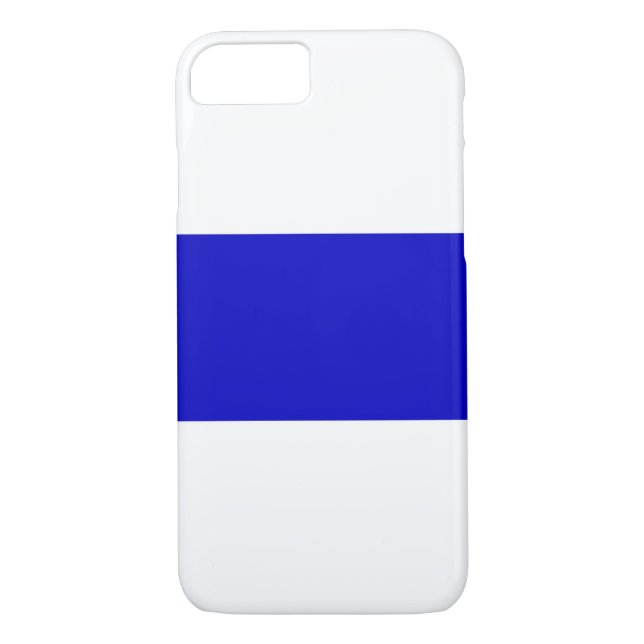 Capa Para iPhone, Case-Mate solidariedade da linha azul ucrânia com bandeira a (Verso)