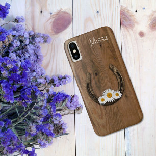 Capa Para iPhone X Solução de problemas e Daisies iPhone X Case