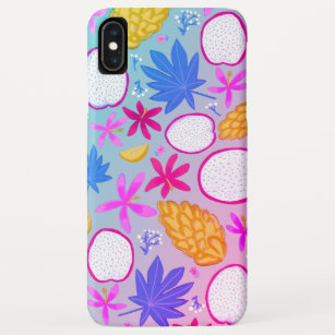Capa Para iPhone Da Case-Mate Sonhos Tropicais Frutas-Dragas e Flores Vivas