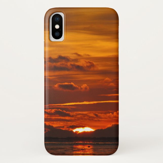 Capa Para iPhone, Case-Mate Sonnenuntergang am Meer (Verso)