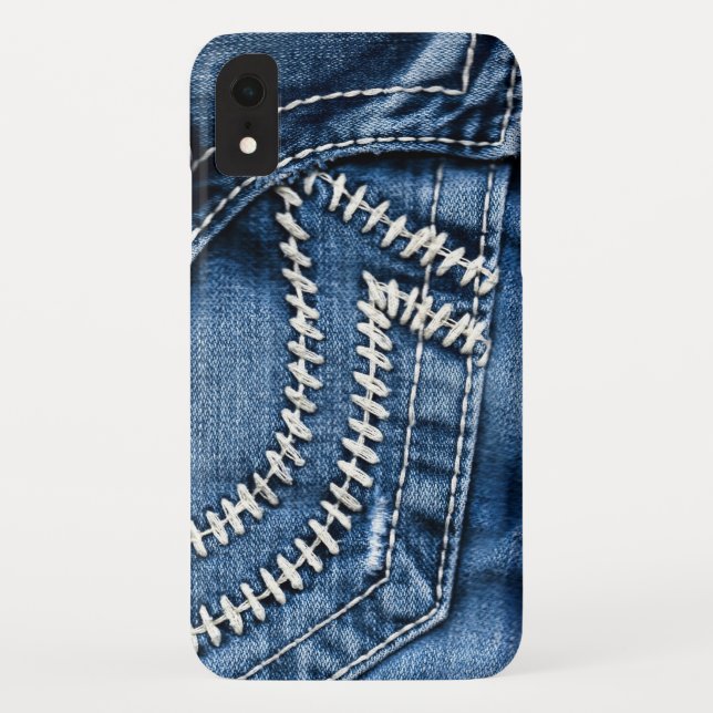 Capa Para iPhone, Case-Mate Soquete de jeans (Verso)