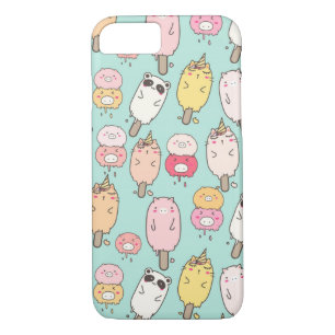 Capa iPhone 8/ 7 Sorvete Kawaii