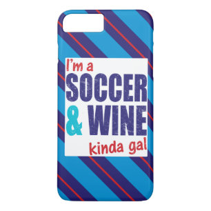 Capa Para iPhone Da Case-Mate Sou um caso móvel tipo futebol e vinho