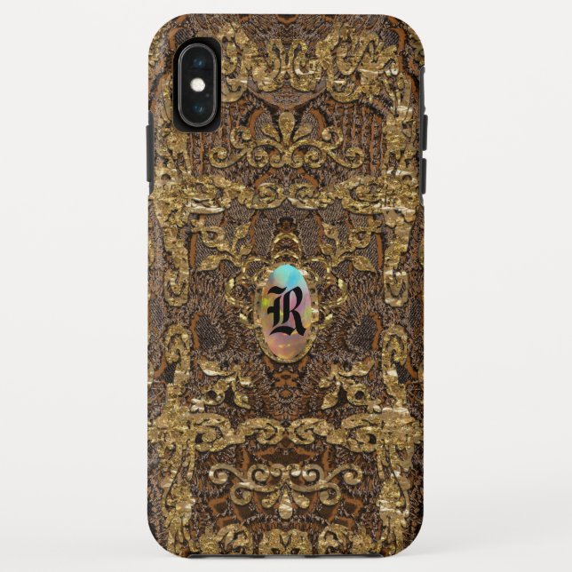 Capa Para iPhone, Case-Mate Soubrette Elegant Monograma (Verso)
