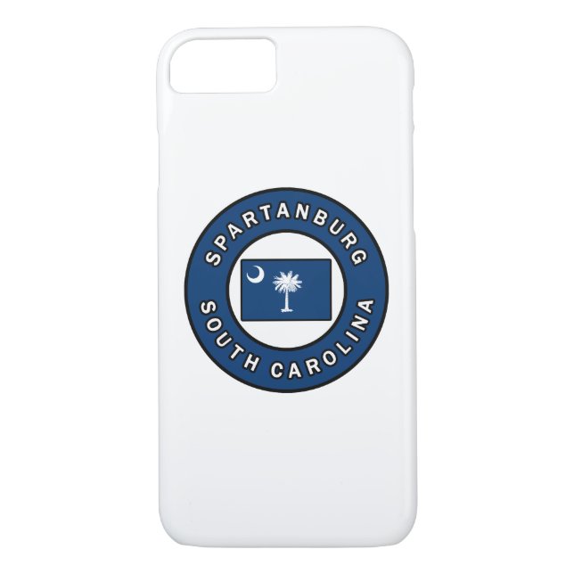 Capa Para iPhone, Case-Mate Spartanburg Carolina do Sul (Verso)