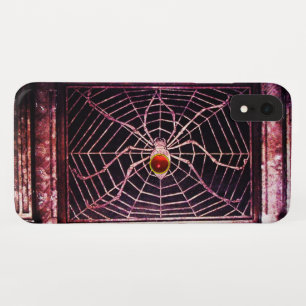 Capa Para iPhone Da Case-Mate SPIDER E WEB Red Ruby Black