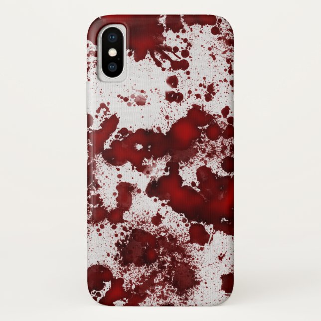 Capa Para iPhone, Case-Mate Splatter do sangue de Falln (Verso)