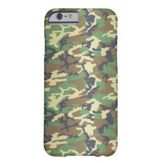 Capa Barely There Para iPhone 6 Standard Woodland Camo