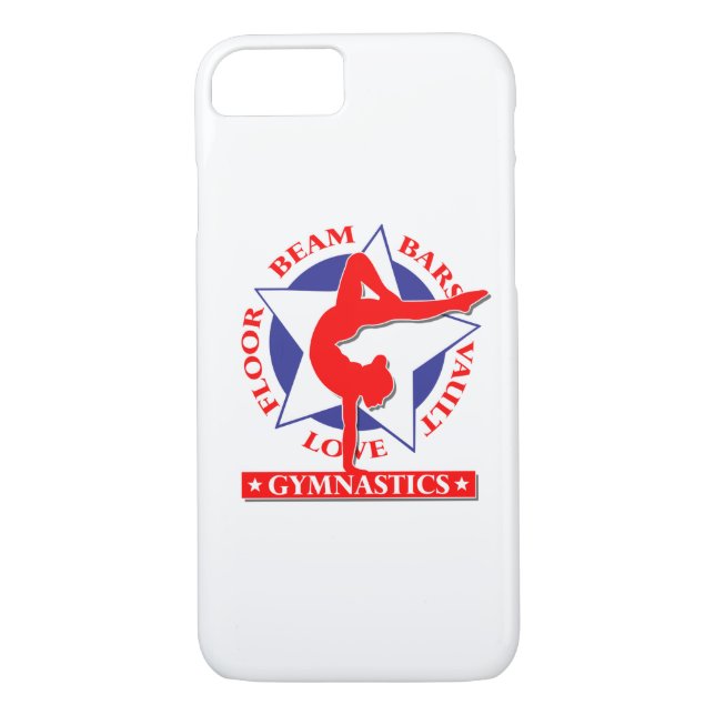 Capa Para iPhone, Case-Mate Star Gymnast - ginástica (Verso)
