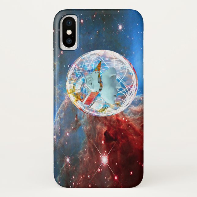 Capa Para iPhone, Case-Mate Star Robot (Verso)