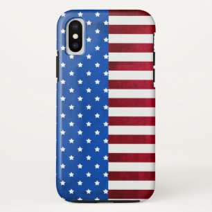 Capa Para iPhone Da Case-Mate Stars and Stripes-American Flag por Shirley Taylor