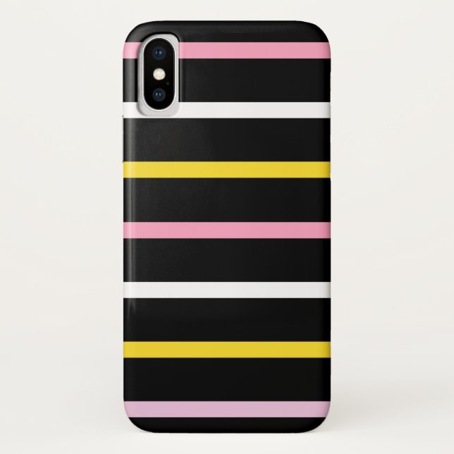 Capa Para iPhone, Case-Mate Stripes Clássicas 2 (Verso)