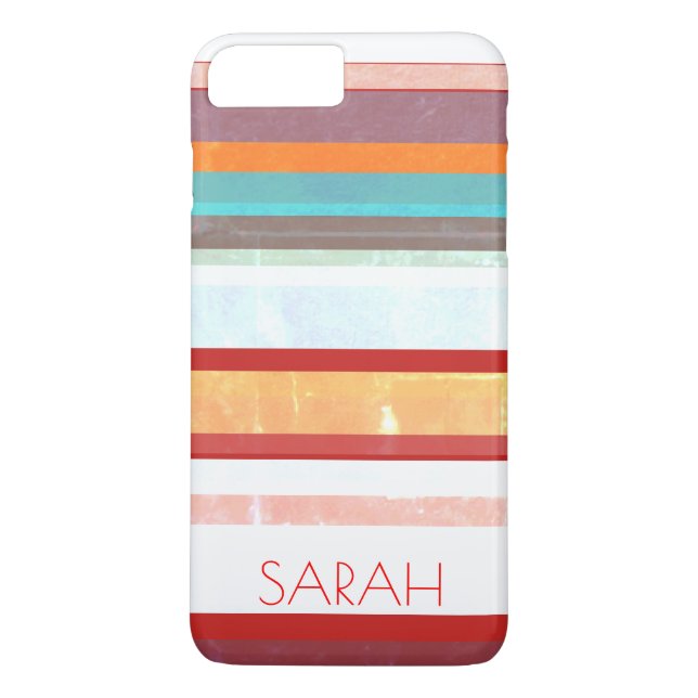 Capa Para iPhone, Case-Mate Stripes Personalizadas (Verso)