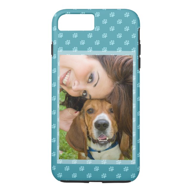 Capa Para iPhone, Case-Mate Sua Foto com seu Cachorro Personalize Patinhas de  (Verso)