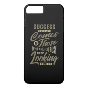 Capa iPhone 8 Plus/7 Plus Sucesso vem - Cotações Motivacionais