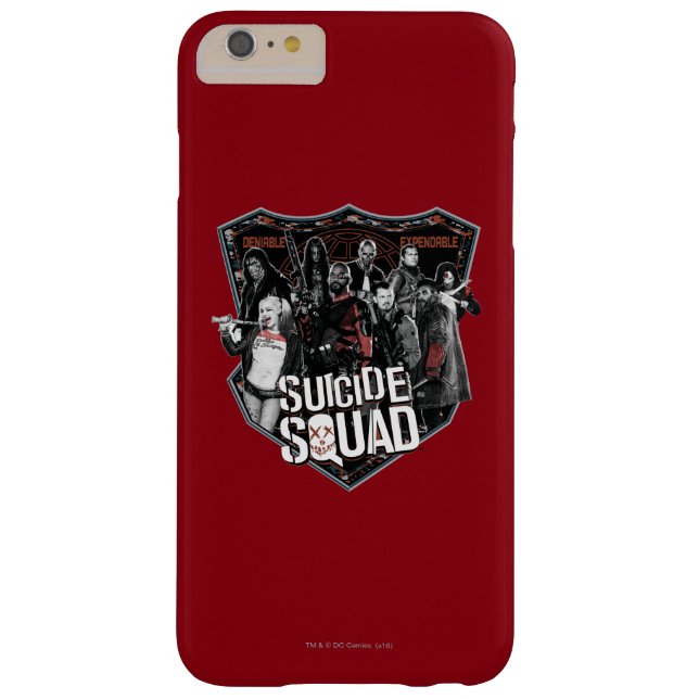 Capa Para iPhone, Case-Mate Suicide Squad | Group Badge Photo (Verso)
