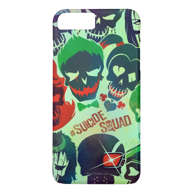Capa Para iPhone, Case-Mate Suicide Squad | Group Toss (Verso)
