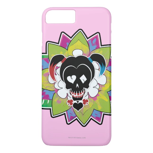 Capa Para iPhone, Case-Mate Suicide Squad | Harley Quinn Skull Tattoo Art (Verso)