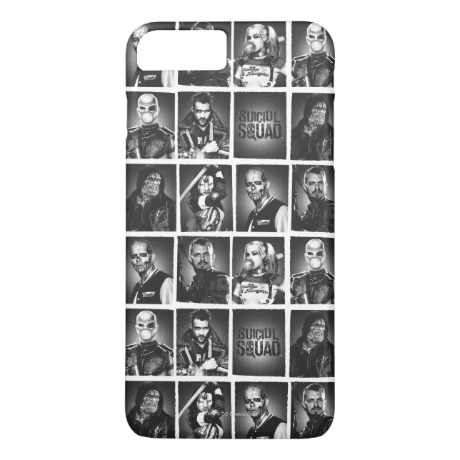 Capa Para iPhone, Case-Mate Suicide Squad | Yearbook Pattern (Verso)