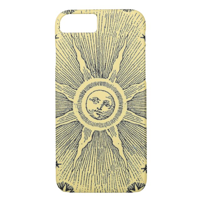 Capa Para iPhone, Case-Mate Sun Stars Antiguamente Night Sky Medieval Zodieval (Verso)