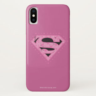 Capa Para iPhone X Supergirl Hearts