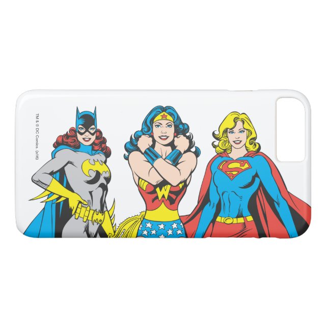Capa Para iPhone, Case-Mate Superheroínas Pose (Verso (Horizontal))