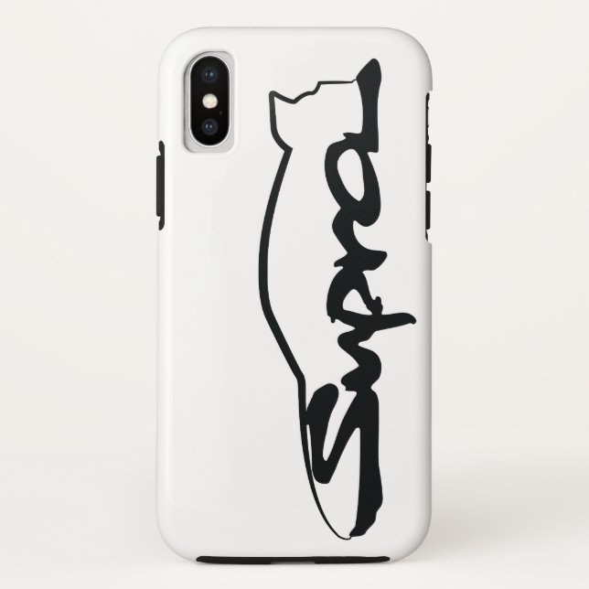 Capa Para iPhone, Case-Mate Supra silhueta (Verso)