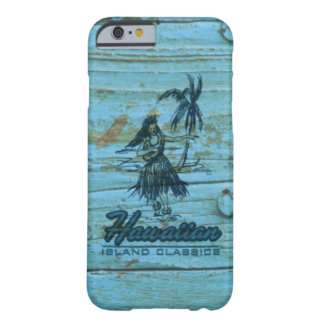 Capa Para iPhone, Case-Mate Surf Shack Hawaiian Faux Wood (Verso)