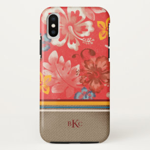 Capa Para iPhone Da Case-Mate Surfer das Ilhas do Havaí, fresco tropical Vintage