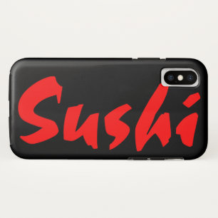 Capa Para iPhone X Sushi