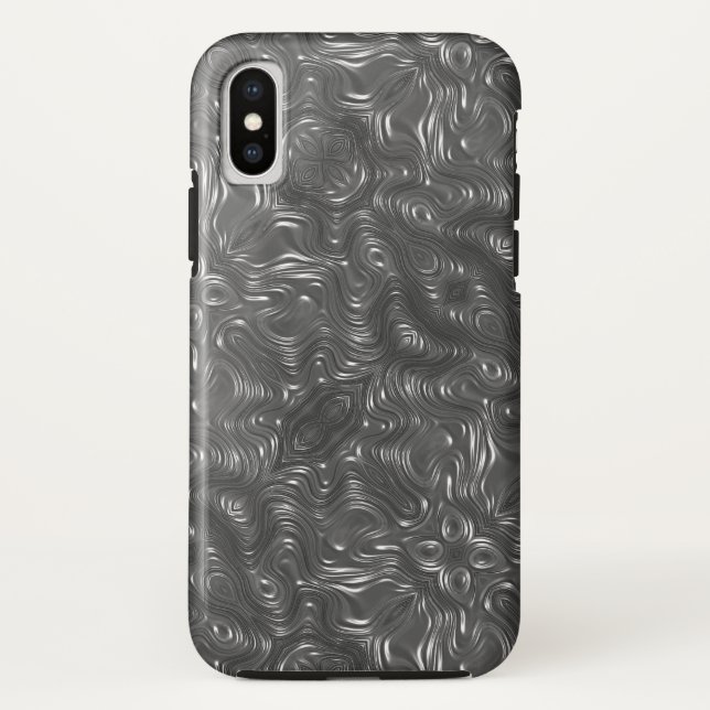 Capa Para iPhone, Case-Mate Swirling Metal (Verso)