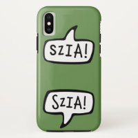 SZIA! Bolha de Palavra de Saudação da Língua Húnga