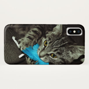 Capa Para iPhone Da Case-Mate Tabby Cat com pena de Shirley Taylor