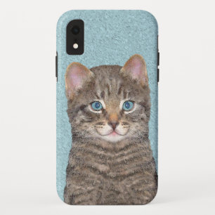Capa Para iPhone Da Case-Mate Tabelas de Cinzas por Pintura de Gato - Arte de Ga