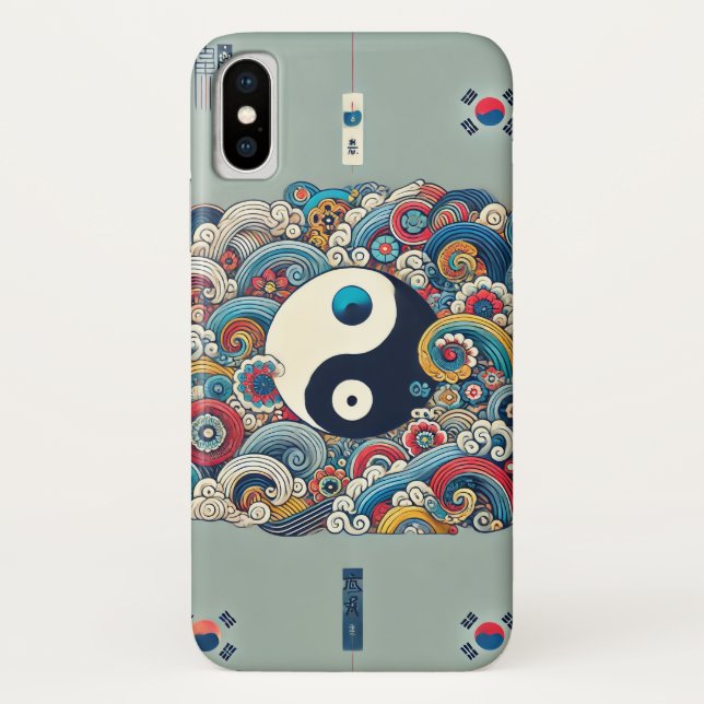 Capa Para iPhone, Case-Mate Taegeuk da Coreia (Verso)