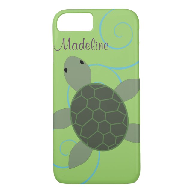 Capa Para iPhone, Case-Mate Tartaruga de mar (Verso)