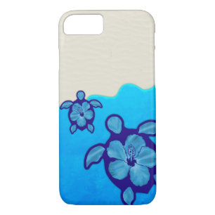 Capa iPhone 8/ 7 Tartarugas azuis de Honu