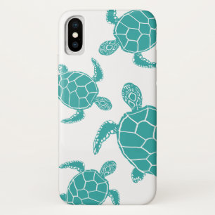 Capa Para iPhone Da Case-Mate Tartarugas brancas azuis