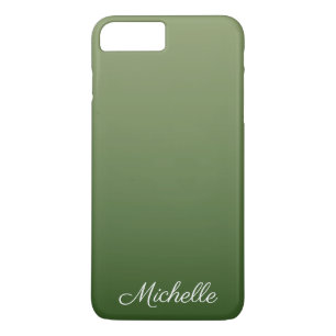 Capa iPhone 8 Plus/7 Plus Tecla verde personalizada