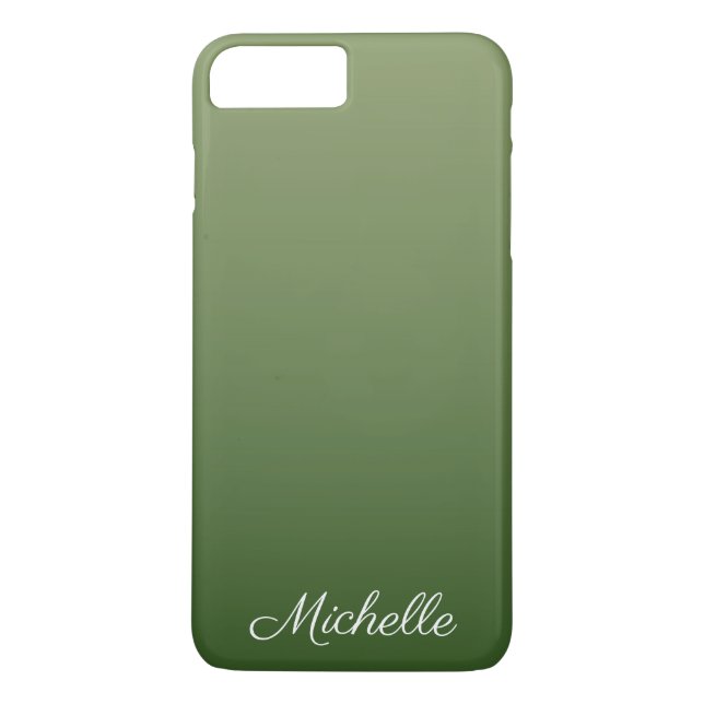 Capa Para iPhone, Case-Mate Tecla verde personalizada (Verso)