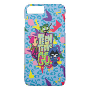 Capa Para iPhone Da Case-Mate Teen Titans Go! "Girls Girls" Animal Print Logo
