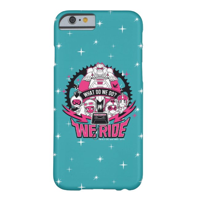 Capa Para iPhone, Case-Mate Teen Titans Go! | Gráfico de Moto Retroativo "Nós  (Verso)