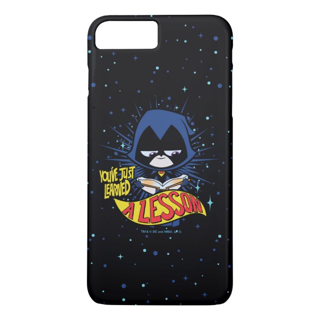 Capa Para iPhone, Case-Mate Teen Titans Go! | Raven "Aprendeu Uma Lição" (Verso)