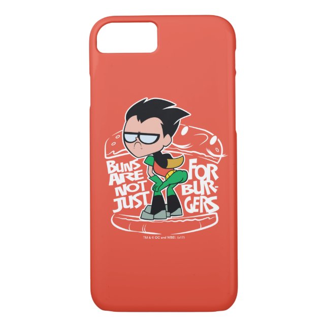 Capa Para iPhone, Case-Mate Teen Titans Go! | Robin Booty Scooty Buns (Verso)