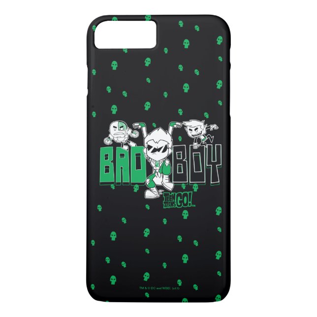 Capa Para iPhone, Case-Mate Teen Titans Go! | Robin, Cyborg e BB "Bad Boy" (Verso)