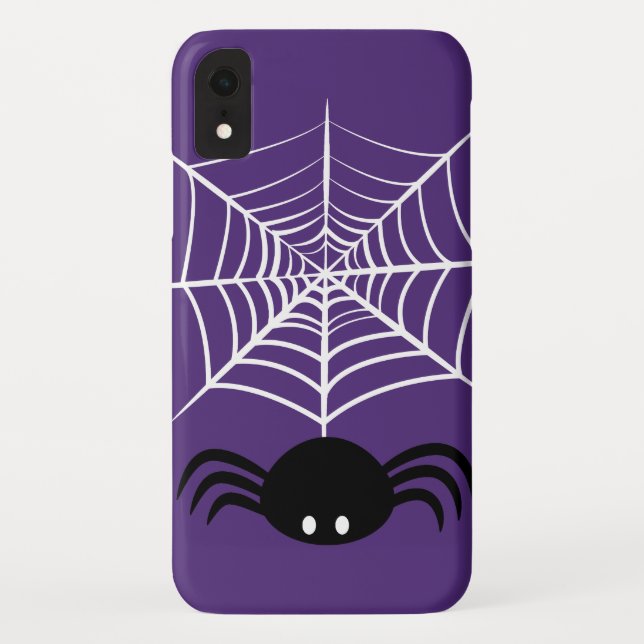 Capa Para iPhone, Case-Mate Teia de Aranha de Halloween  (Verso)